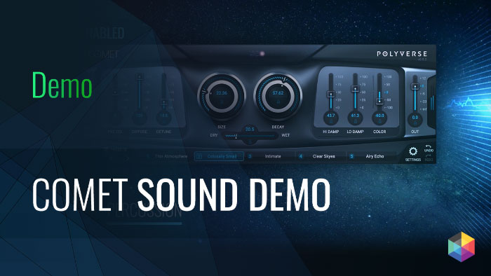 Polyverse Comet Reverb Sound Demo Preview