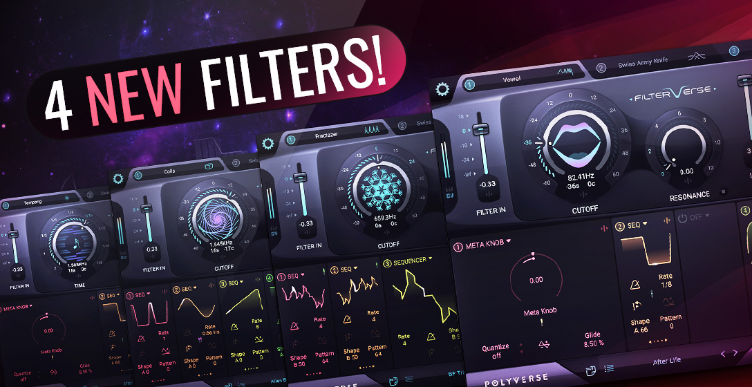 Read more about the article Four new filters highlight Filterverse 0.9 public beta!