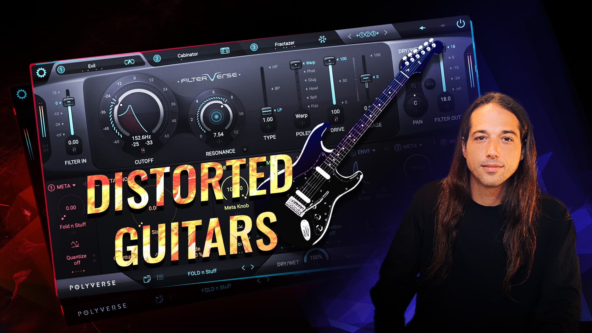 Read more about the article Wild Electric Guitar Distortion Made with Filterverse